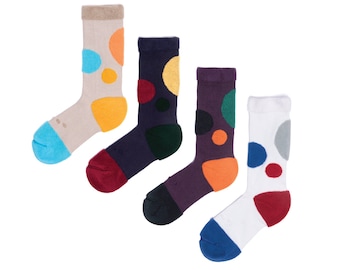 GoodStory/ My Inner Beauty - HATI Reversible Crew Socks