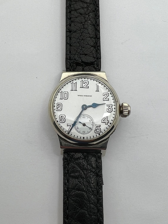 1915 Waltham WW1/Trench Watch, Rare 16 Jewel Move… - image 4