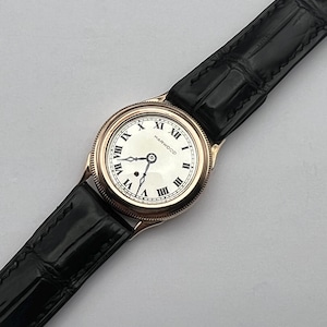 1930s Solid Rose Gold ”English”  Harwood Bumper Automatic. Restored!