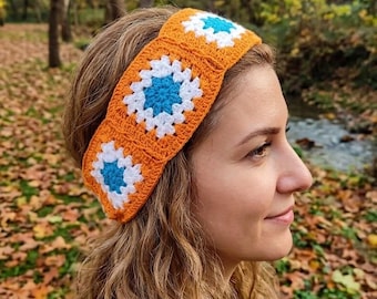 Modern, Fall Crochet Pattern, Wide Headband, Winter Accessories Instant Download, Easy Step By Step Crochet Headband Pattern