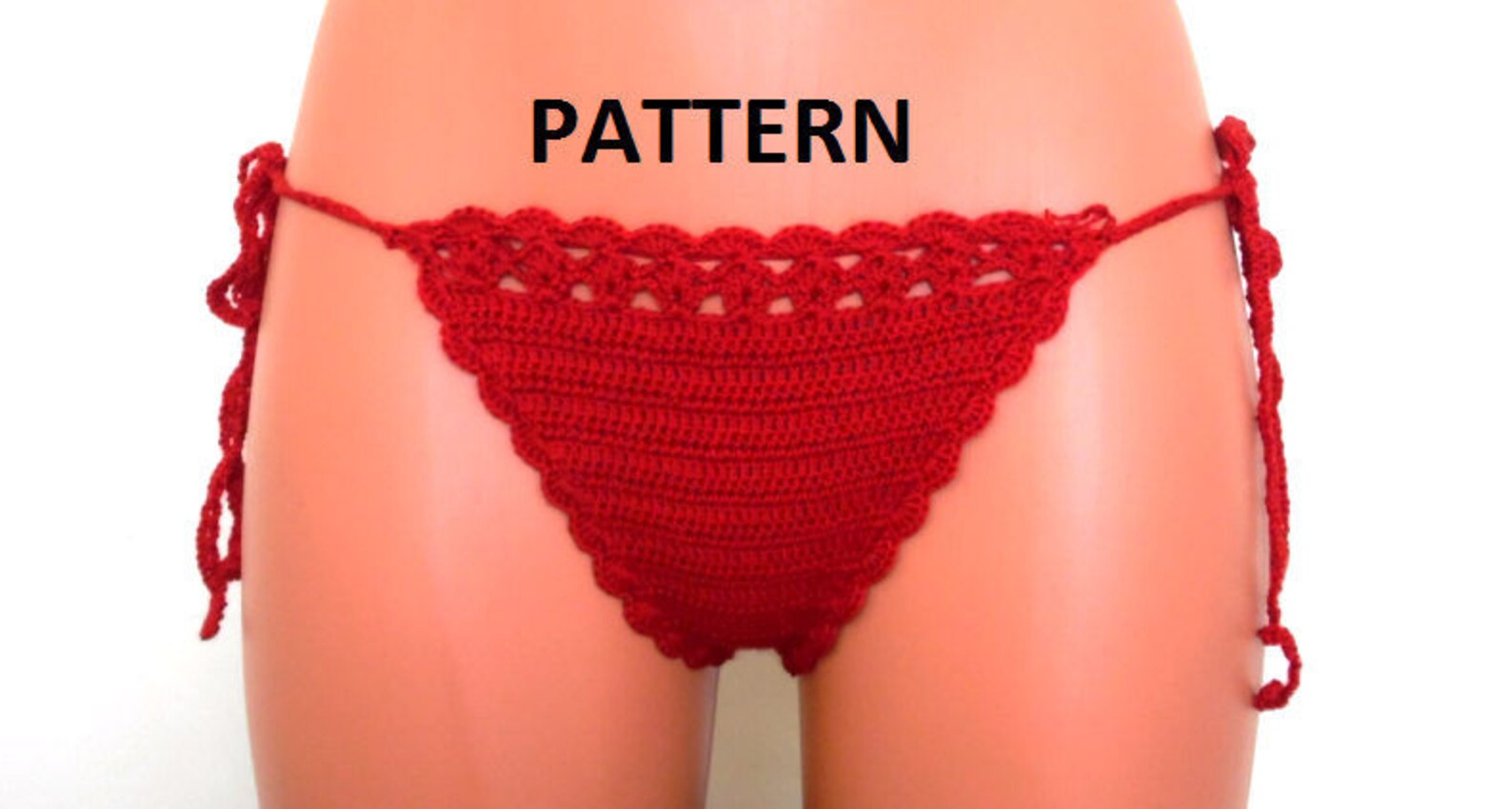 Crochet Bikini Pattern Crochet Bikini Bottom Pattern Etsy