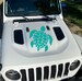 Sea Turtle Vinyl Decal for car truck or Jeep Wrangler 