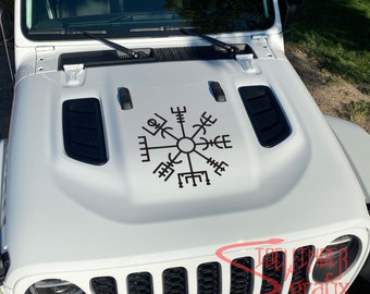 Norse Viking Compass Vinyl Decal