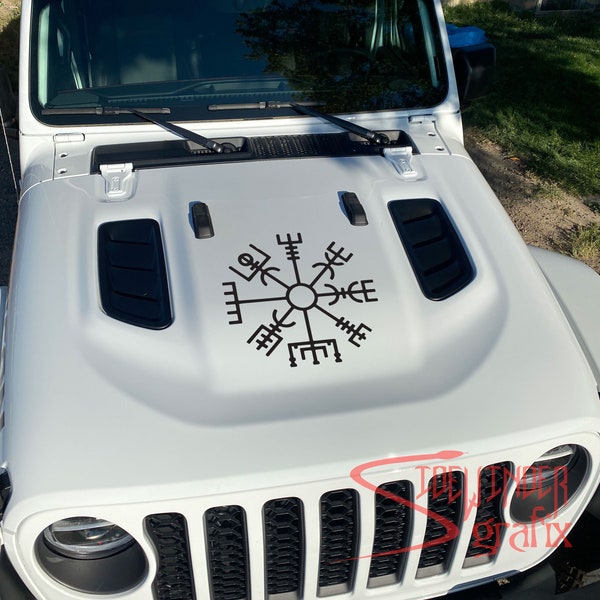 Norse Viking Compass Vinyl Decal