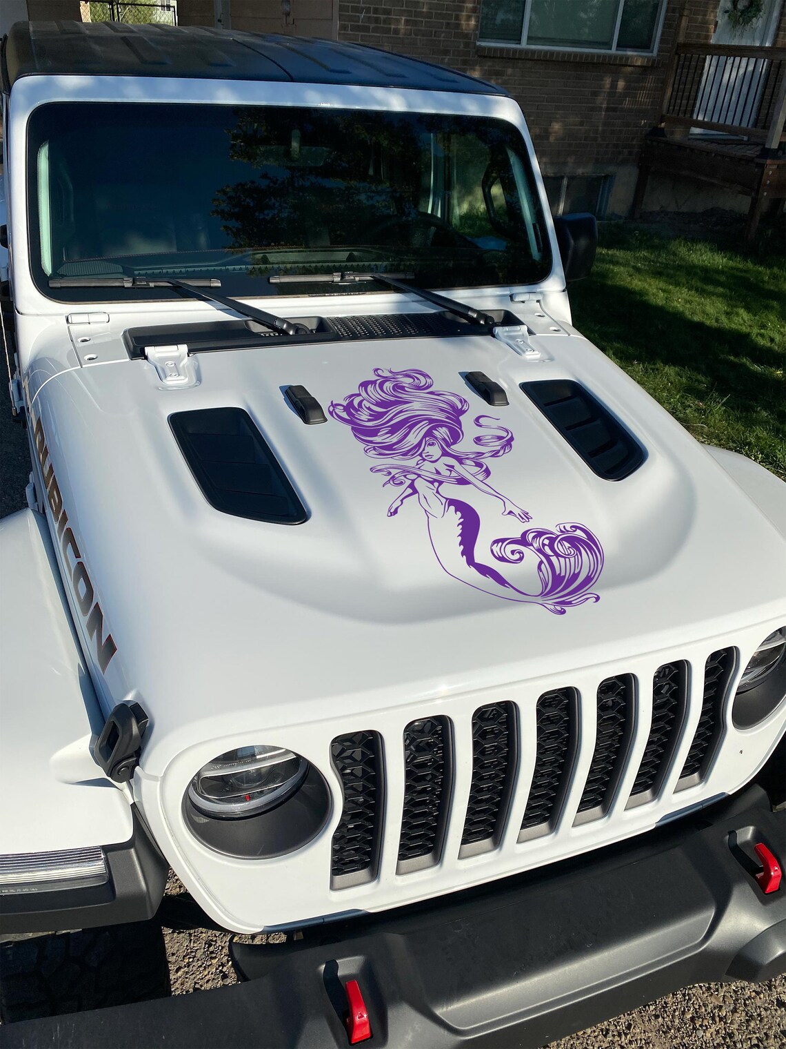 Mermaid Vinyl Decal for Car Truck or Jeep Wrangler Gladiator - Etsy