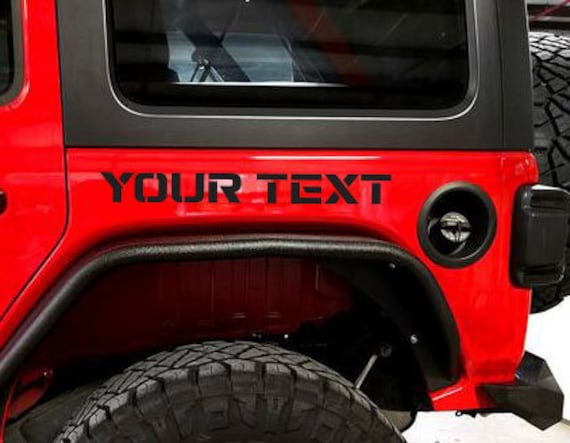 Buy Custom Text Rear Fender Decals set of Two Choose Font & Text Online in India - Etsy Buy Custom Text Rear Fender Decals set of Two Choose Font & Text Online in India - Etsy