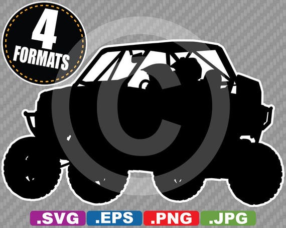 Download Off Road Racing UTV Clip Art Image SVG cutting file Plus ...