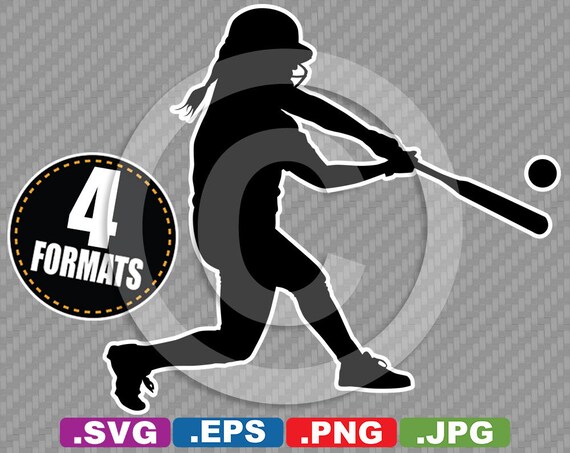 Softball Pitcher Sticker Die Cut Decal