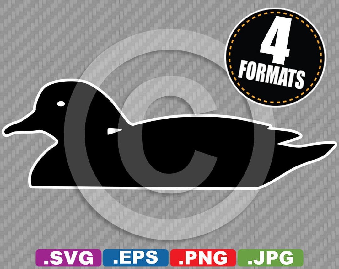 Wood Duck Clip Art Image SVG cutting file Plus eps vector, jpg, & png ...
