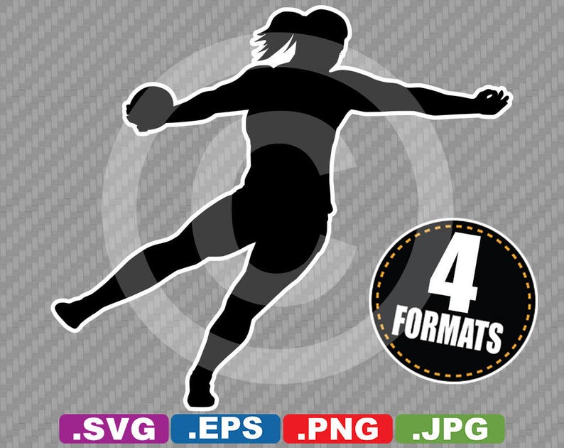 Track and Field Discus Throw Clip Art Image SVG Cutting Etsy Finland
