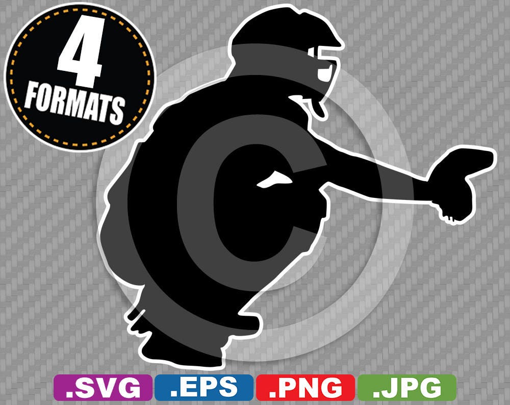 Download Baseball / Catcher / Player Clip Art Image SVG cutting ...
