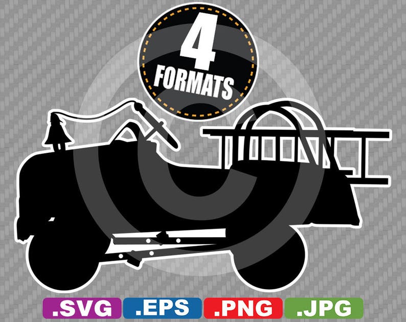 Free Free 190 Fire Truck Svg Clipart SVG PNG EPS DXF File