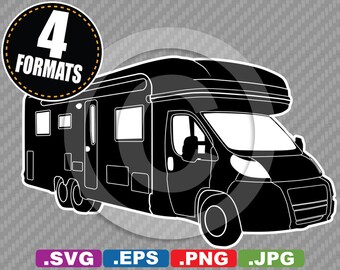Rv svg file | Etsy
