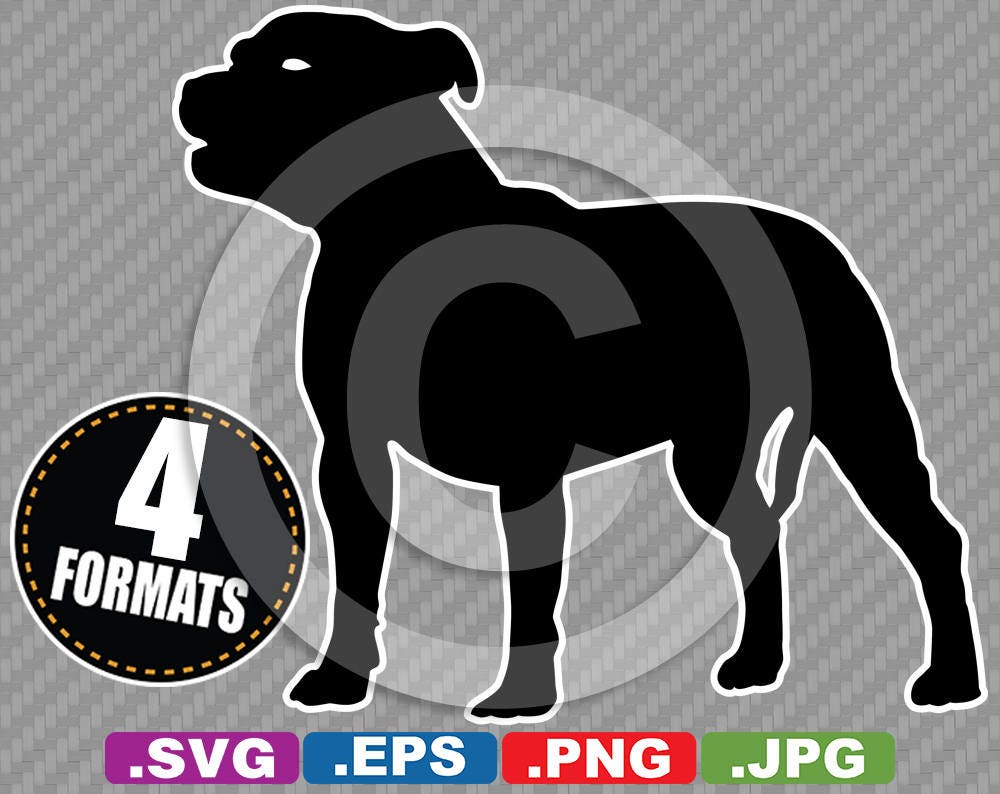 Free Free 251 Staffordshire Bull Terrier Svg SVG PNG EPS DXF File