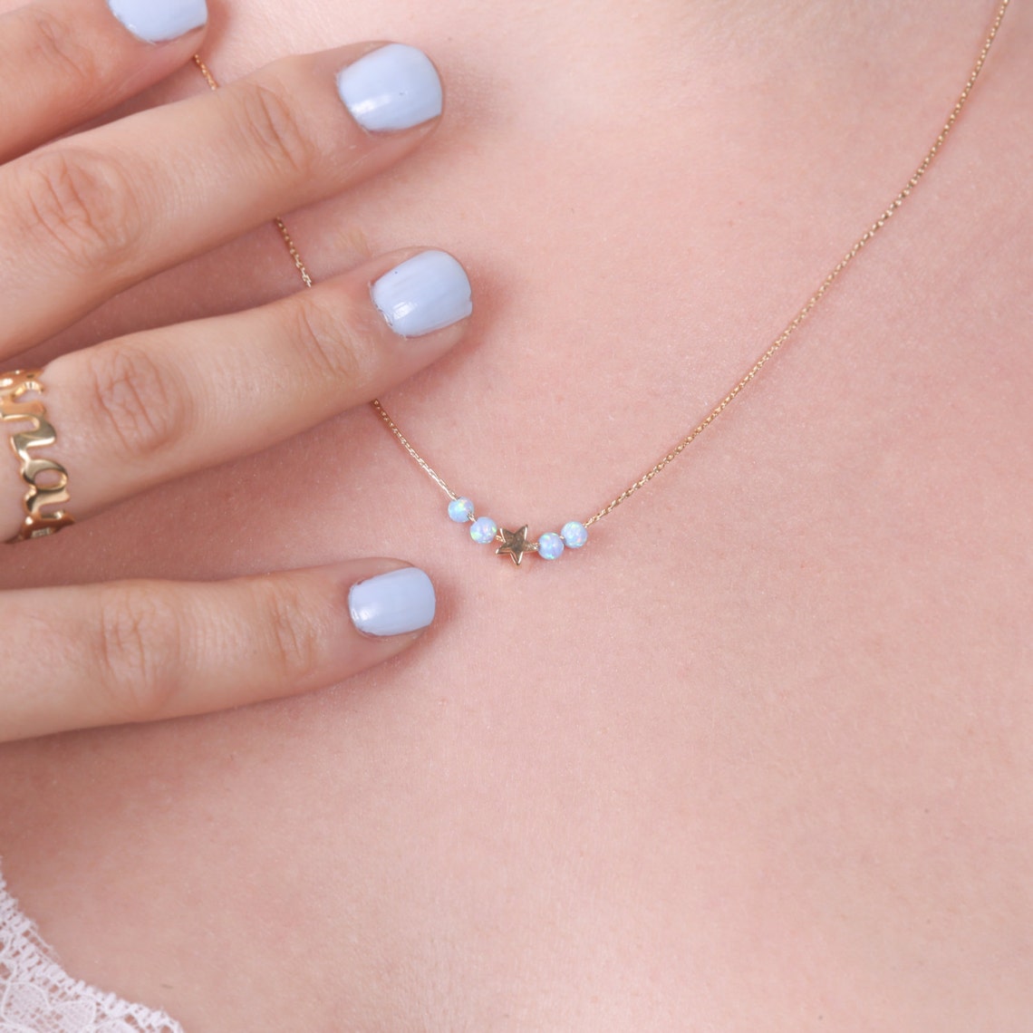 Opal Constellation Necklace main image 1
