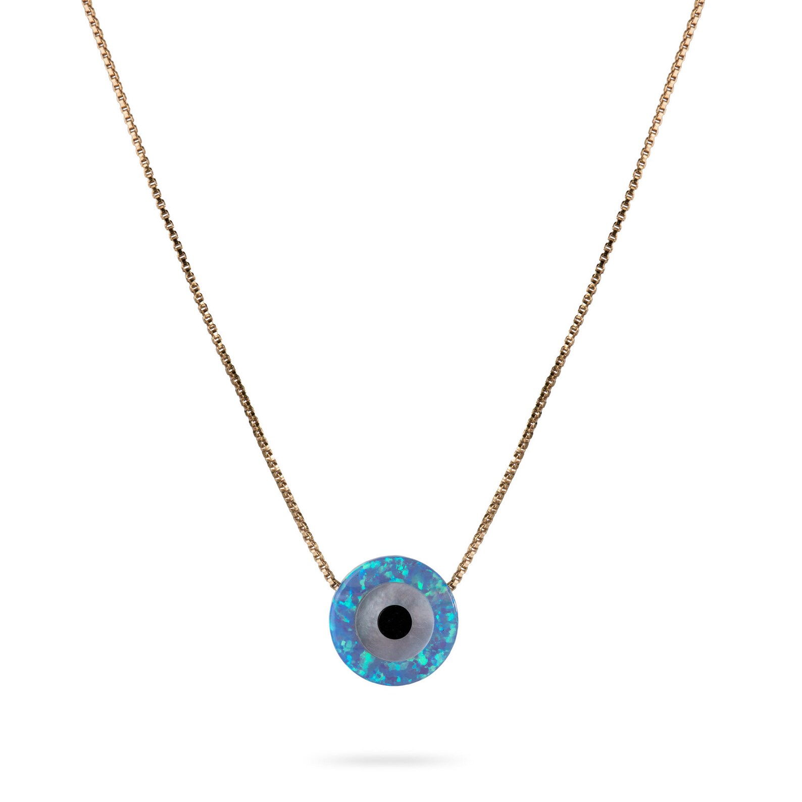 Necklace blue eye Clearance