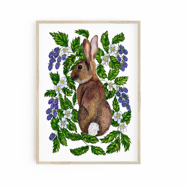 Blackberry Rabbit - Etsy