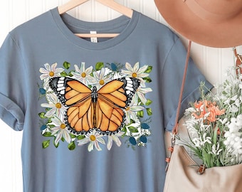 Tshirt Monarch Butterfly, maglietta