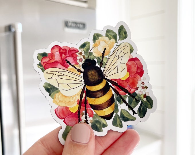Bee Magnet for Honey Bee Decor