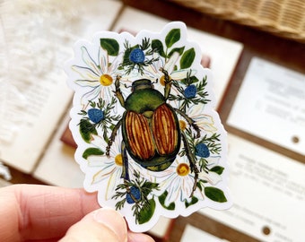 June Bug Dishwasher Magnet or Cute Car Magnet