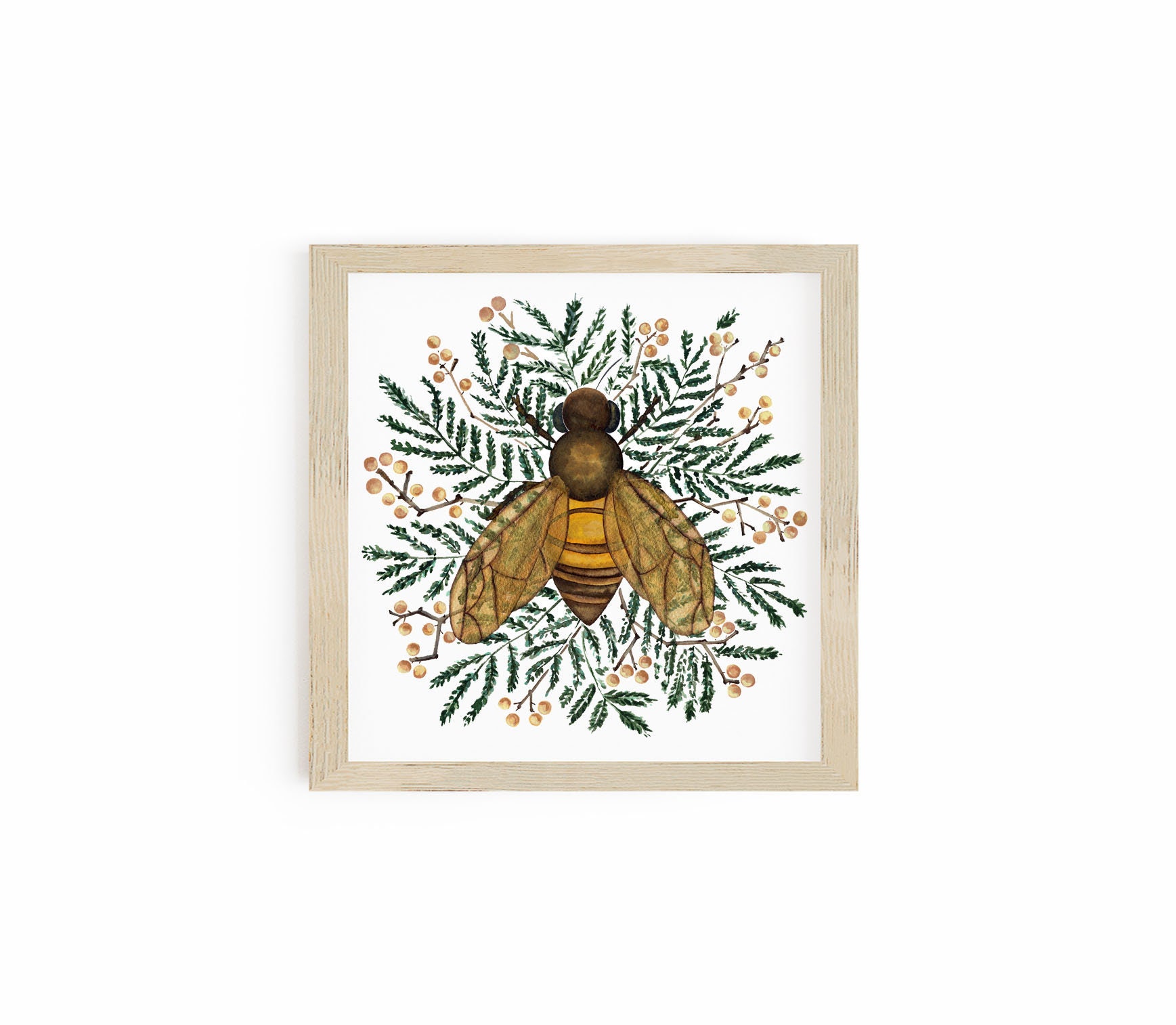 Bee Painting for Honey Bee Decor