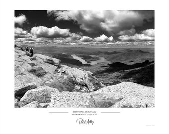 Adirondack Landscape - Whiteface mountain overlooking Lake Placid