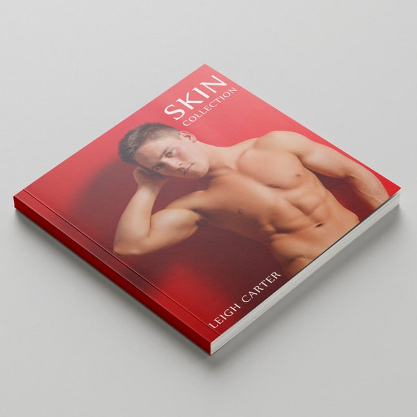 SKIN COLLECTION - 80 page soft cover male nude photo book - NEW for 2024!