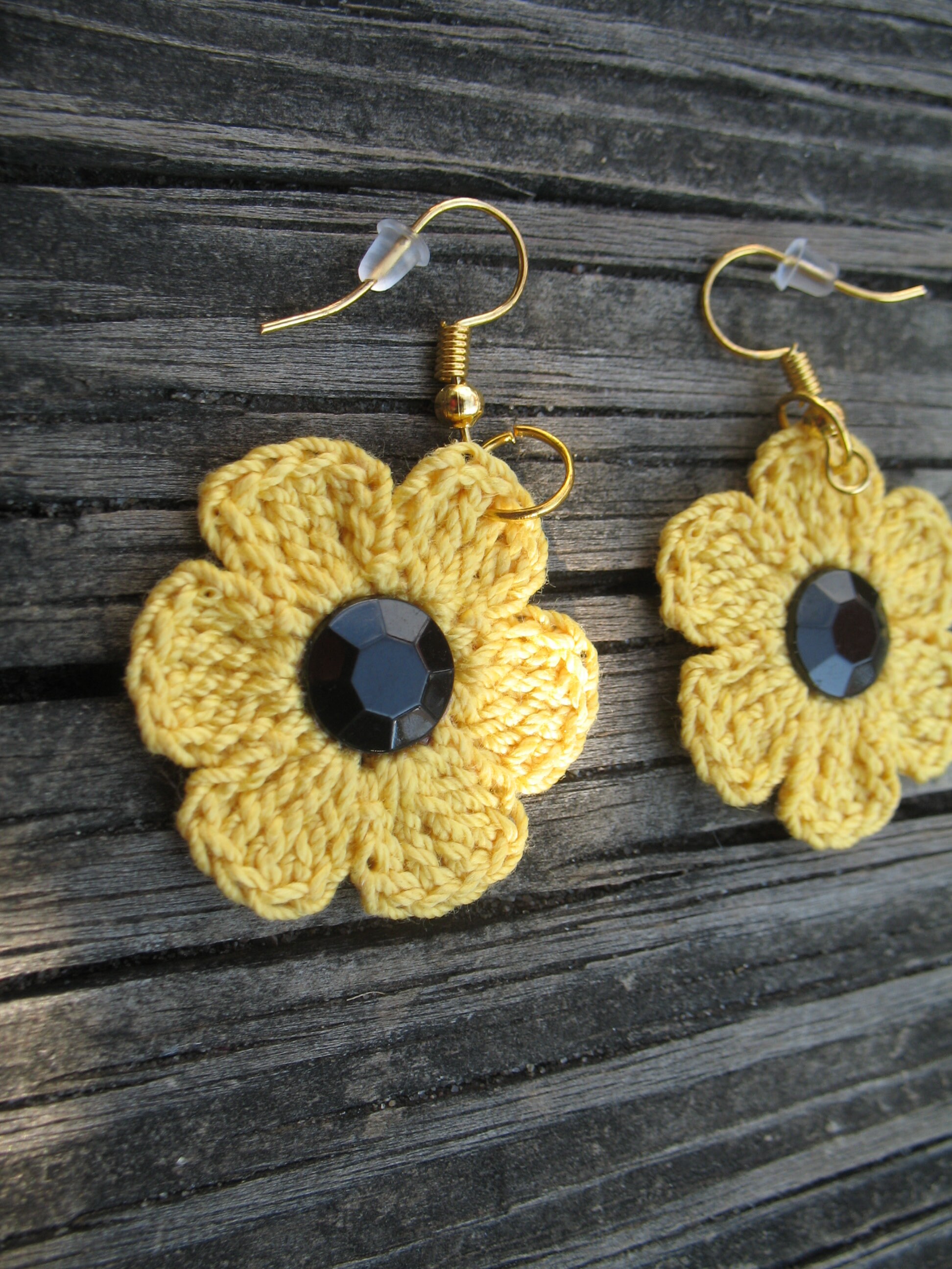 Sunflower Earring/ Tiny Flower Earring/ Mothers Day Gift/ Etsy