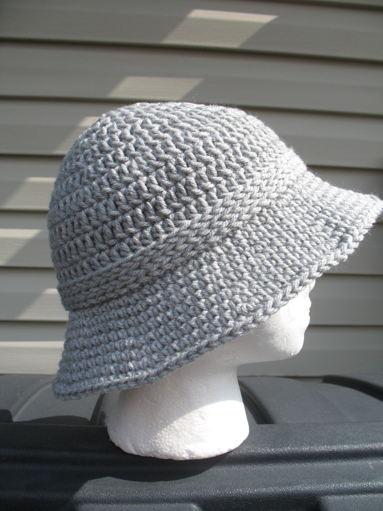 Crochet Bucket Hat/ Knit Sun Hat/ Women's Deep Brimmed Etsy