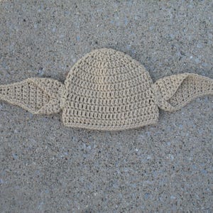 Dobby Hat/ Dobby Baby Costume/ House Elf Beanie Hat/ Kids Toddler Kids Adult Crochet Dobby Hat Cosplay/ Knit Dobby Ears