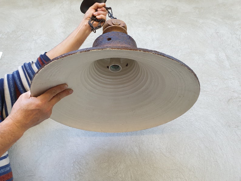 home decor retro lamp vintage lamp gift idea modernist brown ceramic wall lamp Ceramic ceiling wall lamp
