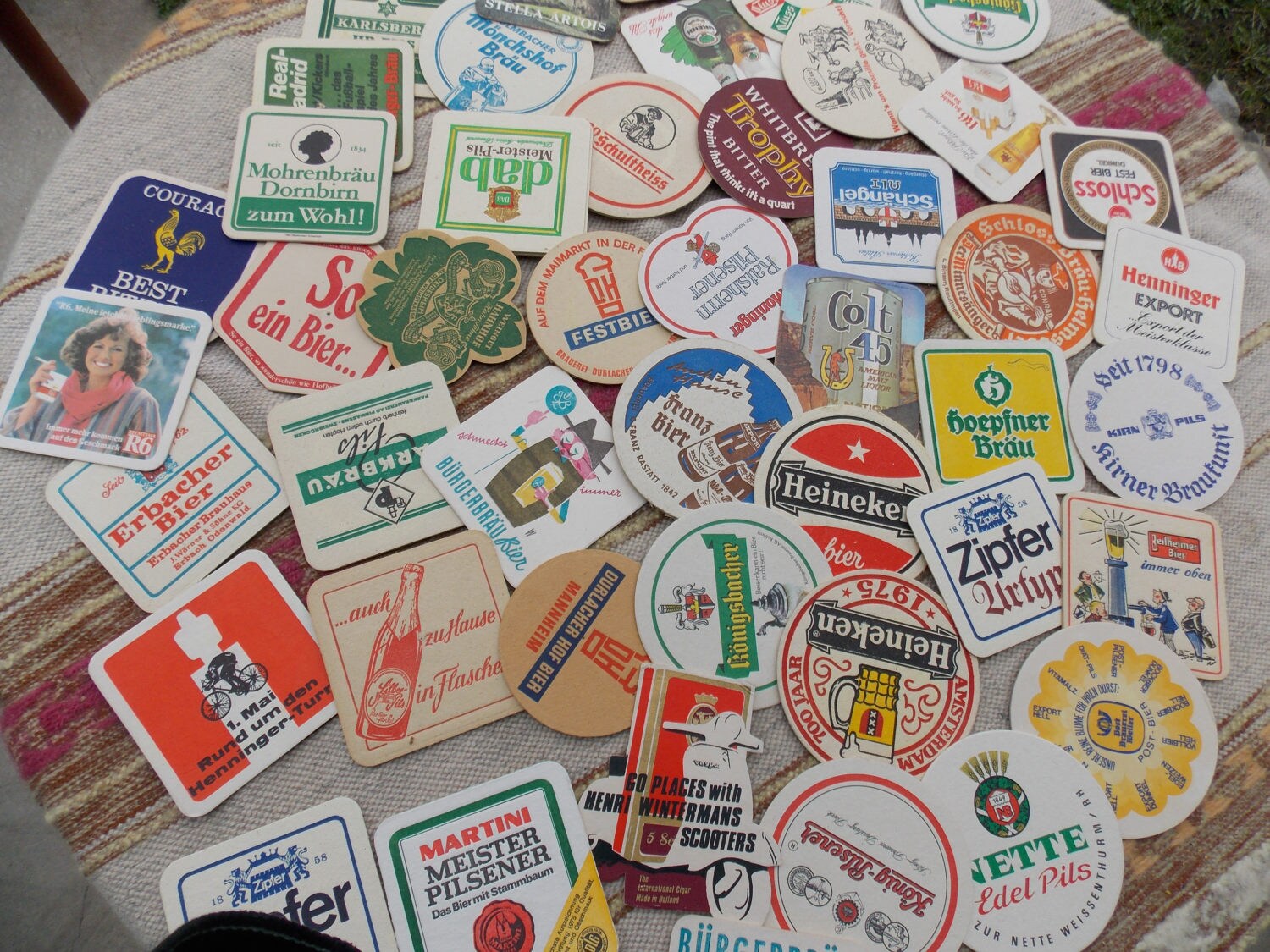 Lot 471 beer mats vintage beer mats retro beer mats Lot Etsy