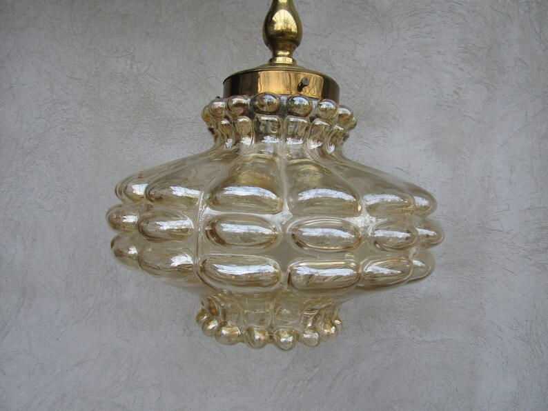 Ceiling Buble Wall Light Retro Light Vintage Light Brown Etsy