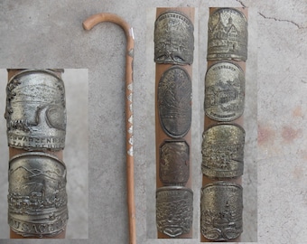 Walking cane, Walking stick, germany decor, germany walking cane, decor, home decor, wall decor, collector, gift, gift idea, retro 1950, 2