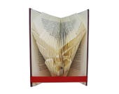 Airforce Gifts - Airforce Retirement - Folded Book Art - Airforce Girlfriend - Airforce Mom - Airforce Wife - Airforce Baby - Airforce Decor