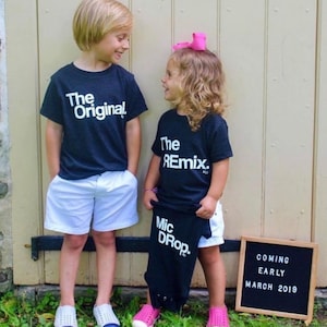 Sibling Shirts For 6 or More Kids Large Family Sibling Shirts Personalized Sibling Shirts Big Families Custom Sibling Shirts image 6