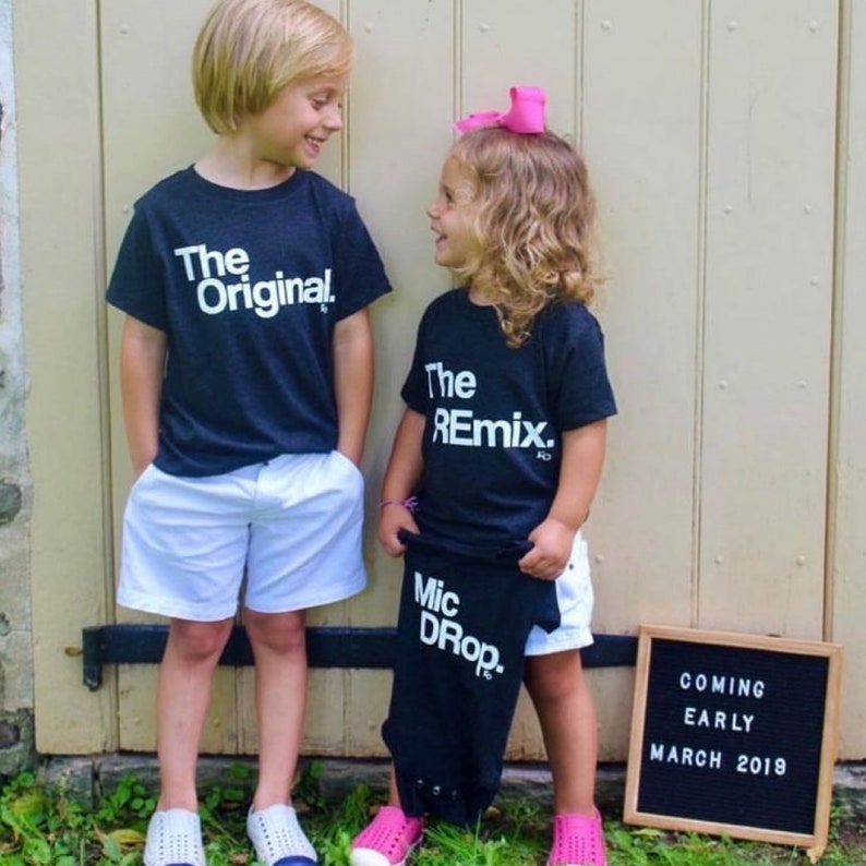 Sibling Shirts For 6 or More Kids Large Family Sibling Shirts Personalized Sibling Shirts Big Families Custom Sibling Shirts image 6