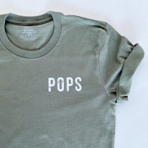 Pops | Shirt for Grandpa | Gift from Grand Daughter | Pop T Shirt | Fathers Day | Pa Pa Gift | New Grandpa | Grandfather T | Cool Pops | Tee