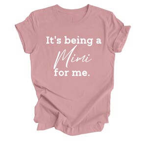 Gift for Mimi | Unisex Shirt | Graphic T-shirt | MiMi Name | Grandma Shirt | Mother&#39;s Day | Adult Clothing | Tops and Tees | Big Mama | MiMi