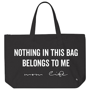 Big Bag | Weekender Bag | Giant Grocery Bag | Oversized Tote | Canvas | Extra Large | Mom Bag | Baby | Travel Bag | Maxi Tote | Sports Bag