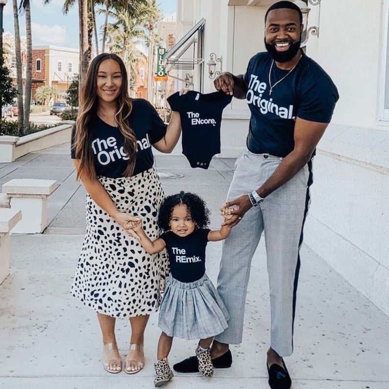 Big Kid and Baby Matching Shirts Pregnancy Reveal for Family Etsy