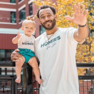 Daddy and Me T-shirt Set: Dad is My Homie, Baby Girl, Unisex, Tops, Tees