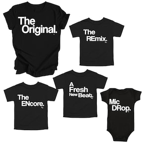Family Matching T-Shirt Funny The Original Daddy Mommy Family Matching T-Shirt Funny The Original Daddy Mommy