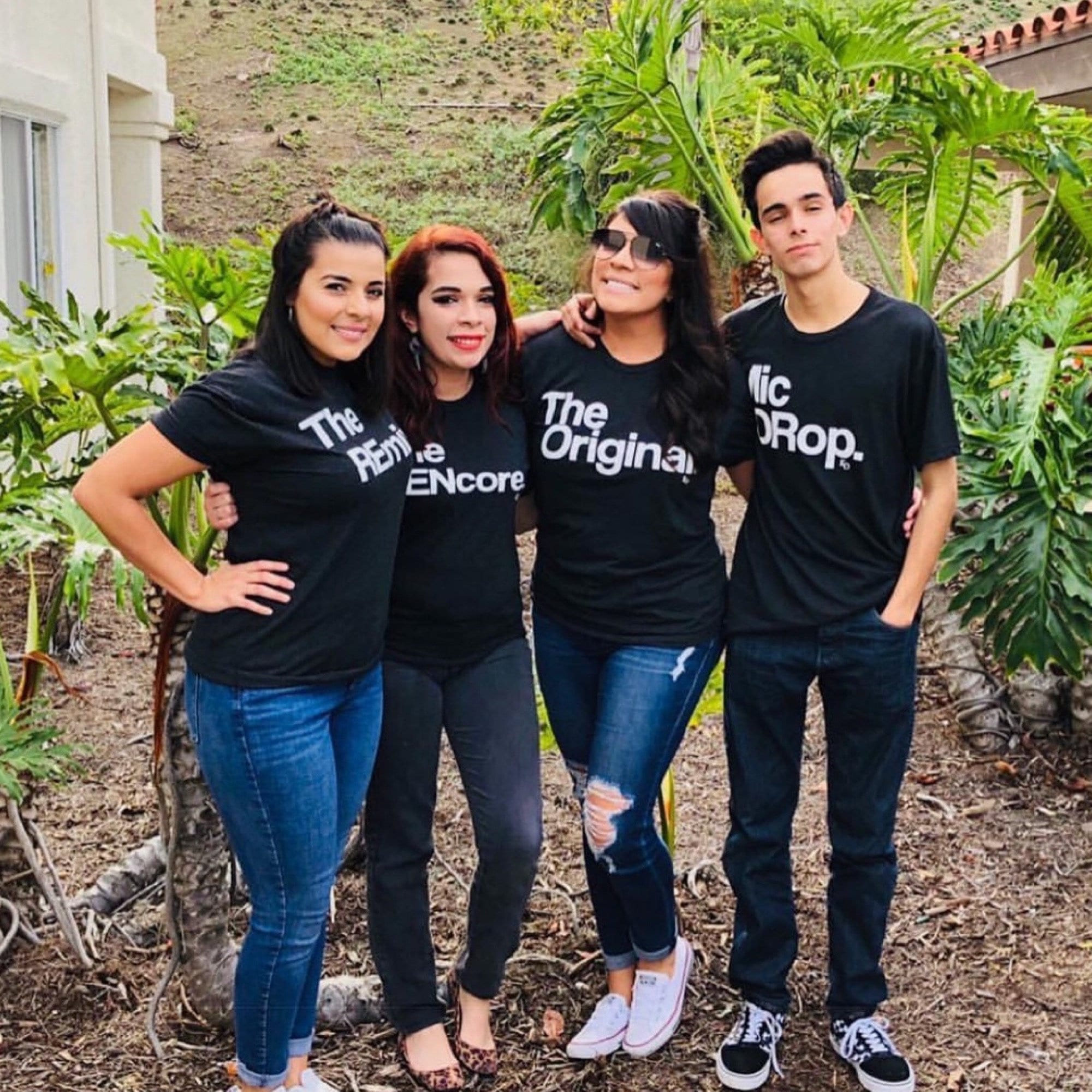 Adult Clothing Matching Set of 5 Shirts Adult Sibling Shirts Crew Shirts Family Photo the Original the Remix Adoption Outfits Etsy Ireland