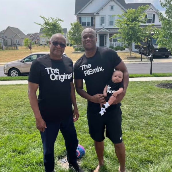 The Original | The Remix | Shirt Set | New Dad | Father and Baby | Dad's Legacy | Dad and Child | Family Shirts | Father’s Day | Generations