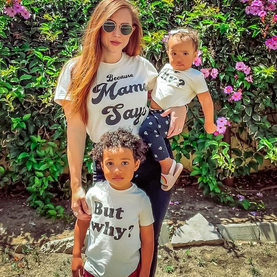 Hippe mama Retrobaby Peutershirt Boho Bijpassend jaren 70 stijl Unisex kleding Bloemen mama Zoon Topjes en T shirts Zacht katoen Etsy Nederland