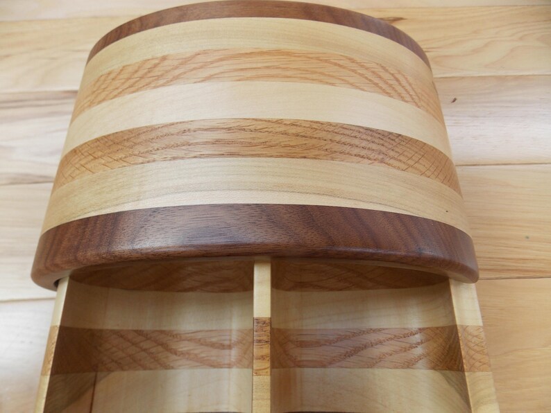 Bandsaw Jewelry Box Keepsake Jewelry Box made from Walnut Etsy