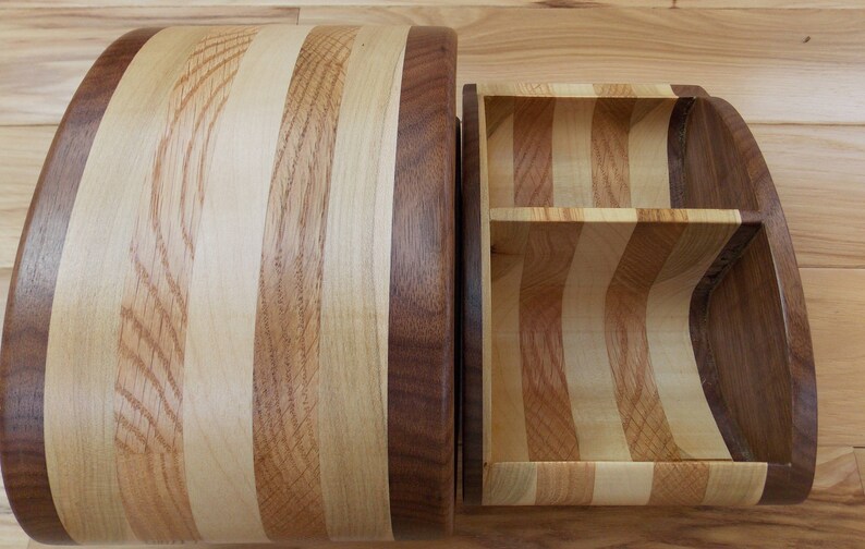 Bandsaw Jewelry Box Keepsake Jewelry Box made from Walnut Etsy