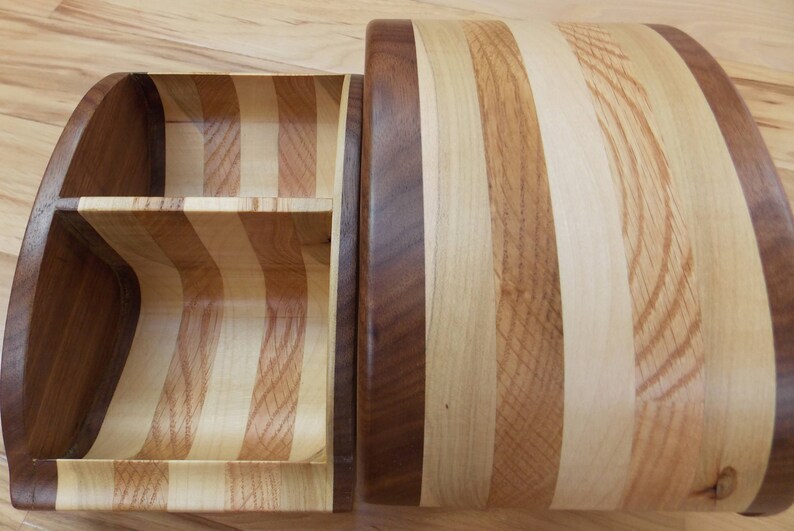 Bandsaw Jewelry Box Keepsake Jewelry Box made from Walnut Etsy