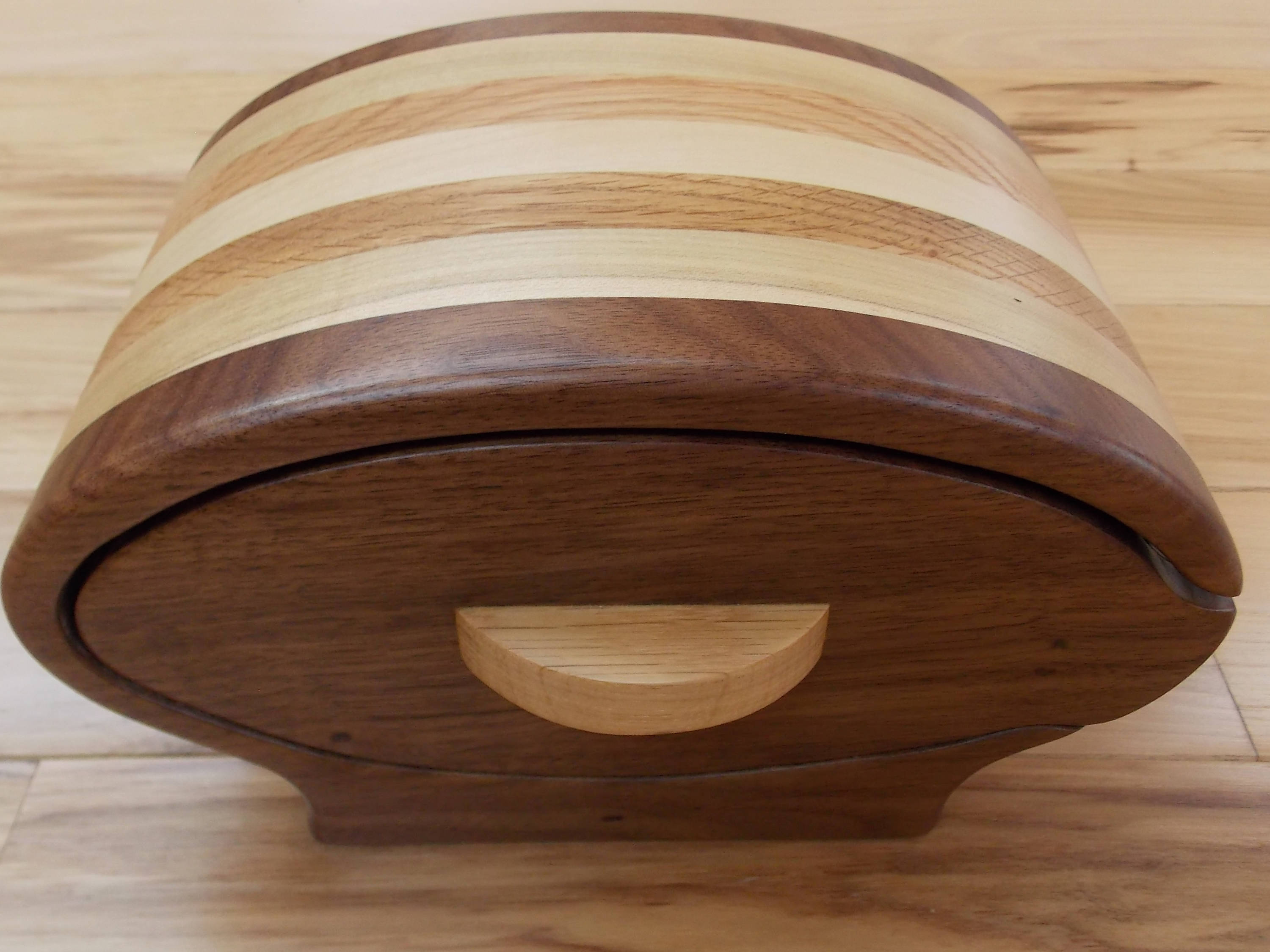 Bandsaw Jewelry Box Keepsake Jewelry Box made from Walnut Etsy